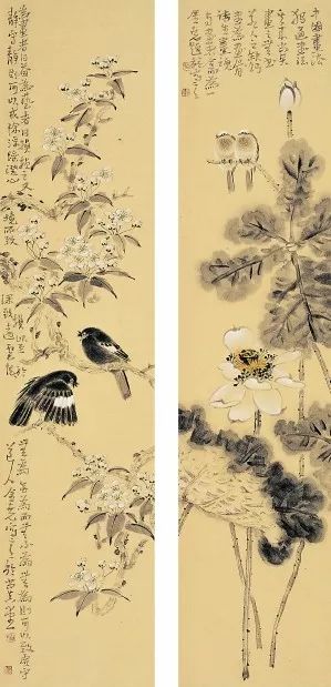 素朴的一花一草、精巧的一鸟一雀