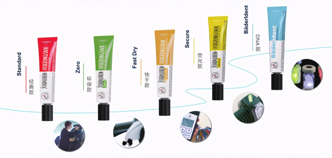 上海川奇带您了解德国BAEDER-LACKE螺纹防松标记膏