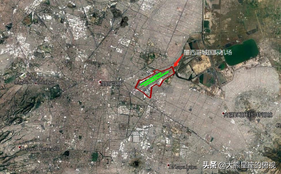 上帝视角看机场全球最繁忙,上帝视角看飞机航行