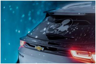 雪佛兰纯电动汽车畅巡顶配米奇版,雪佛兰畅巡米奇功夫版图片