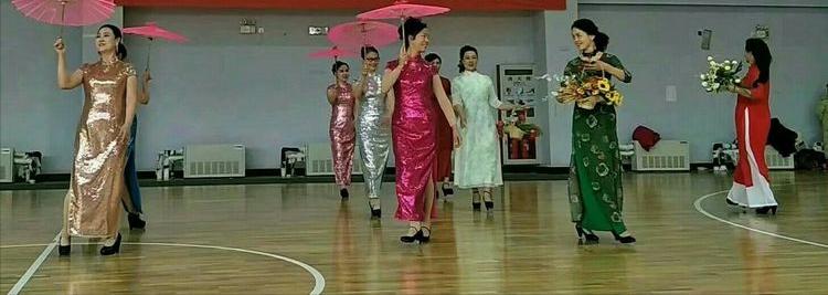 百合艺术团舞蹈视频,百合镇舞蹈队表演视频