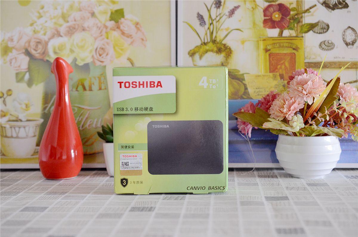 4TB超大容量+便携实用的移动硬盘-东芝A3移动硬盘体验