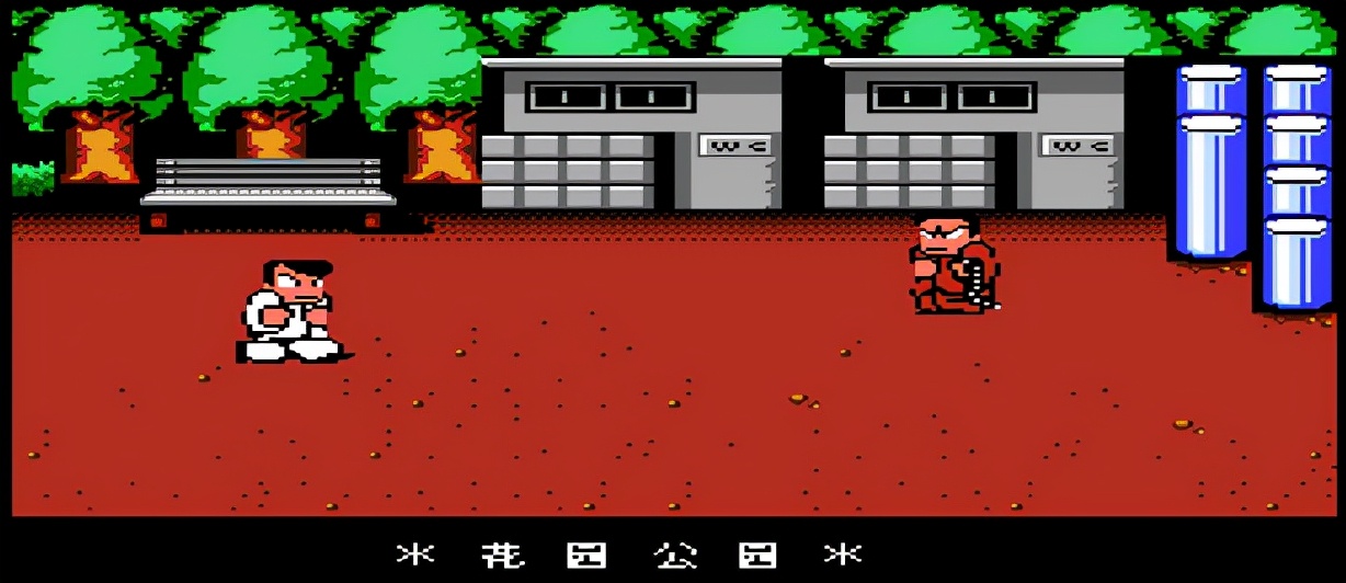 热血物语冷锋学校开门之后怎么走,热血物语中冷峰学园怎么进入