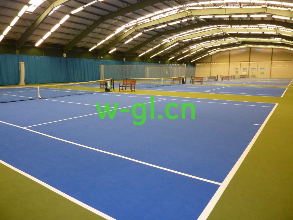 网球场照明灯光案例,网球场照明的灯具布置