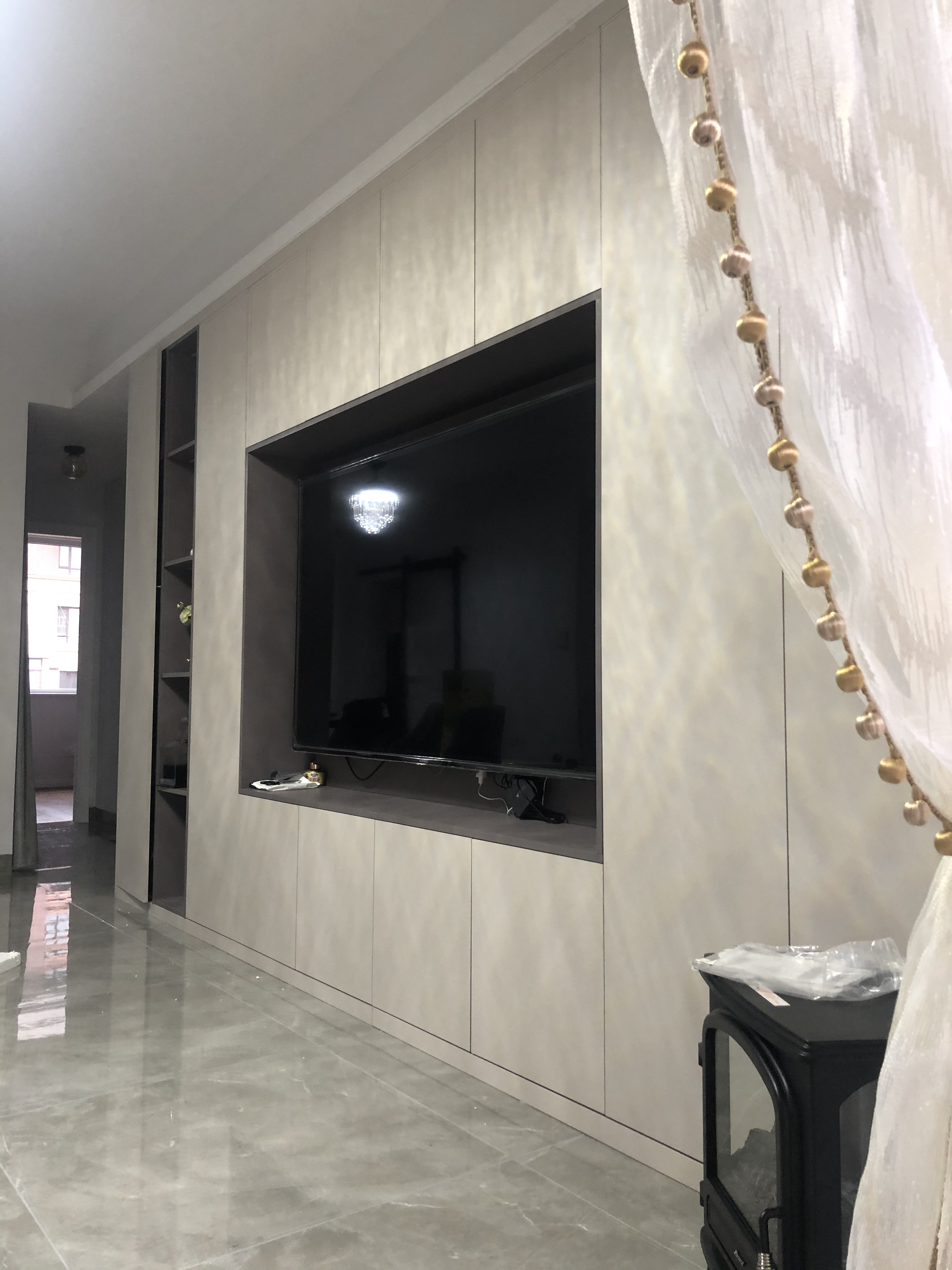 金地三千府别墅装修庭院实景,金地三千府装修设计案例效果图