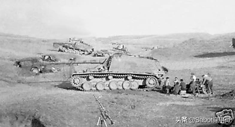 二战德国埃米尔坦克歼击车,二战德军轮式坦克歼击车