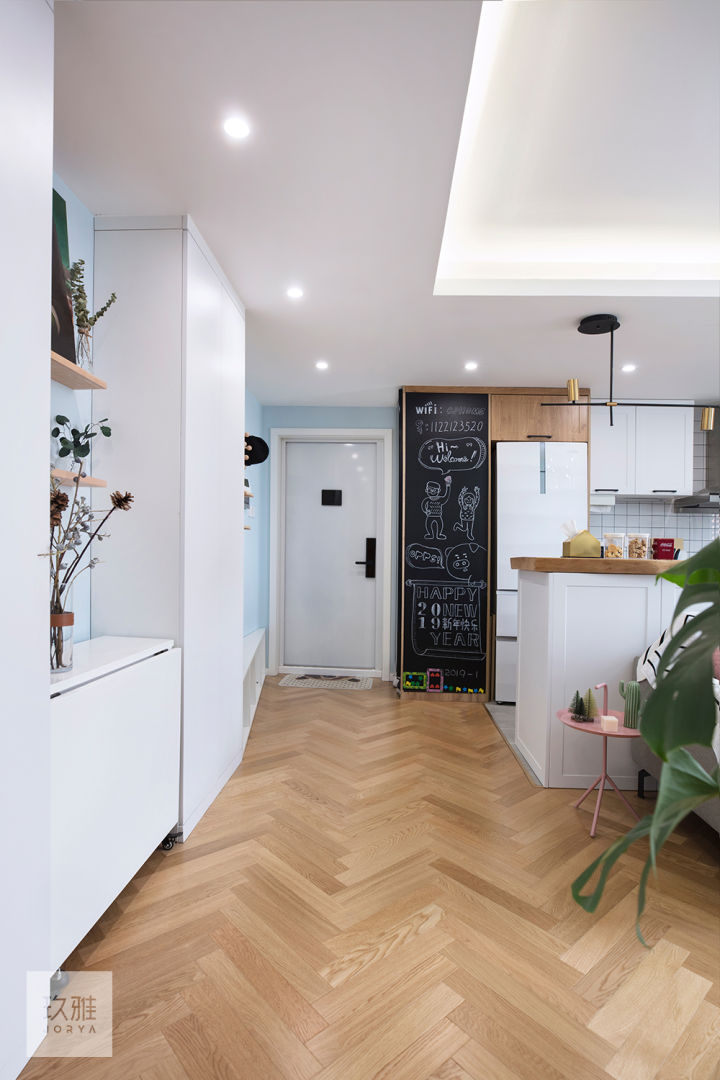 一字型厨房怎么设计高低台,厨房橱柜高低台设计效果图