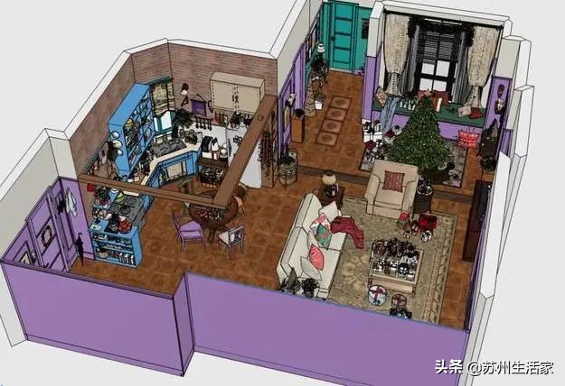 《老友记》开播27年，最难忘的还是剧中的家