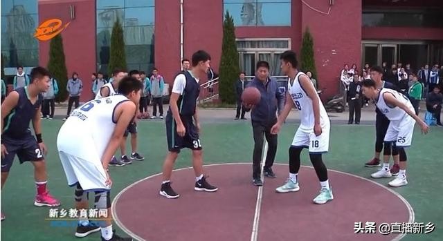 新乡市2019年中小学体彩杯篮球赛,出彩河南比赛