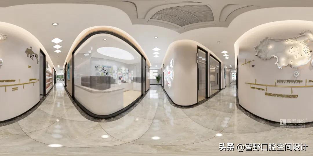 牙科简约装修图实景图,牙科装修效果视频