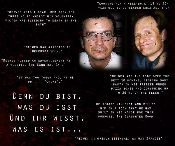 即使一个人自愿被吃，罪犯是无法逃脱法律的重刑