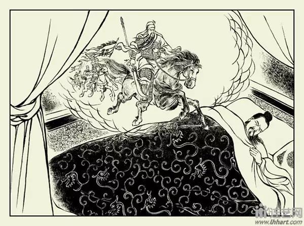 三国演义玉泉山显圣,三国演义连环画珍藏版上下两册