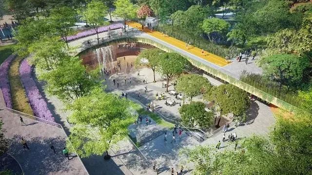 幸福林带绿化方案曝光，城东体育场馆群呼之欲出