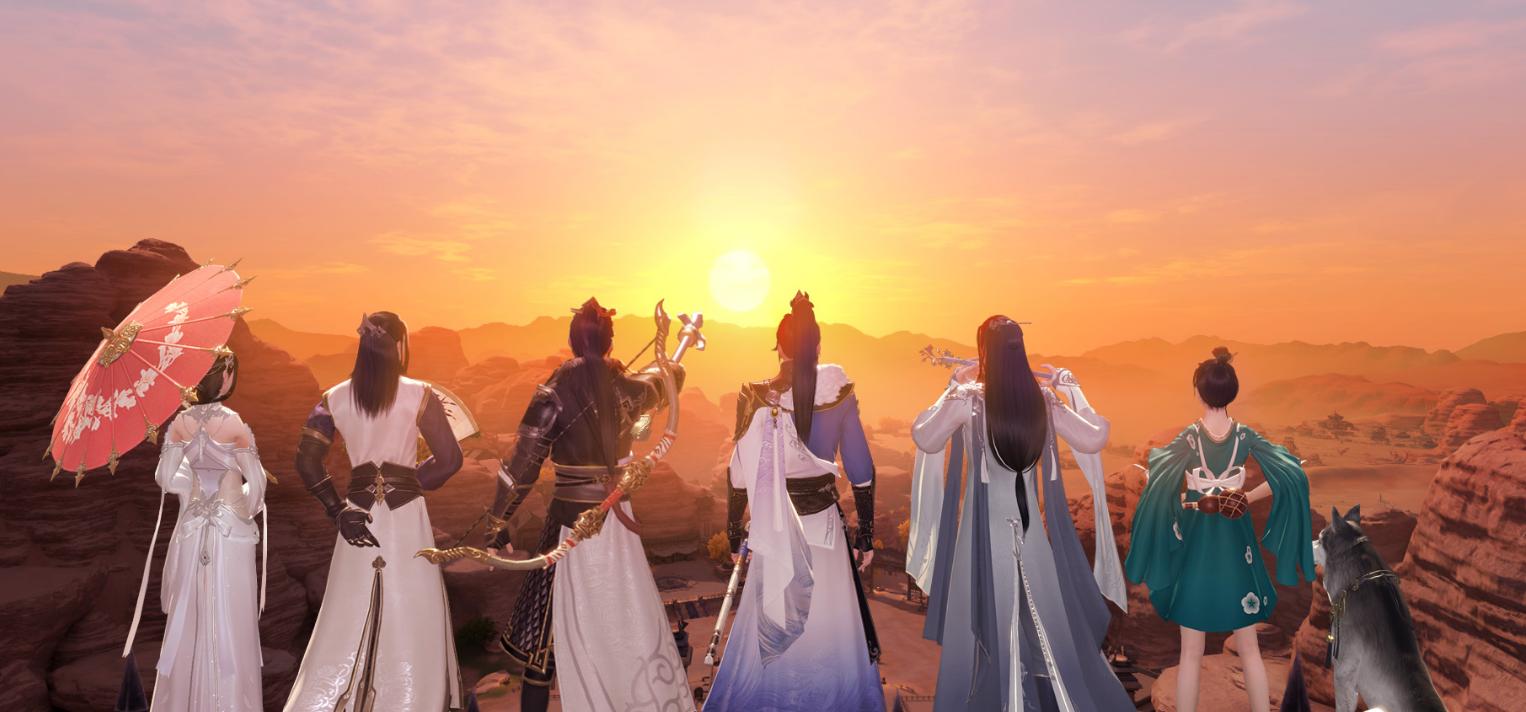 穿越次元壁谈一谈天涯明月刀各种联名汉服汉元素时装