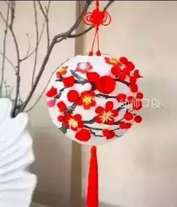 新年创意美术作品春节快乐,创意美术4-6岁新年鞭炮