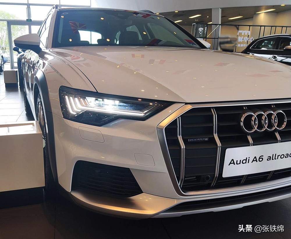 全新一代奥迪a6实拍,大气的外观设计奥迪a6allroad实车