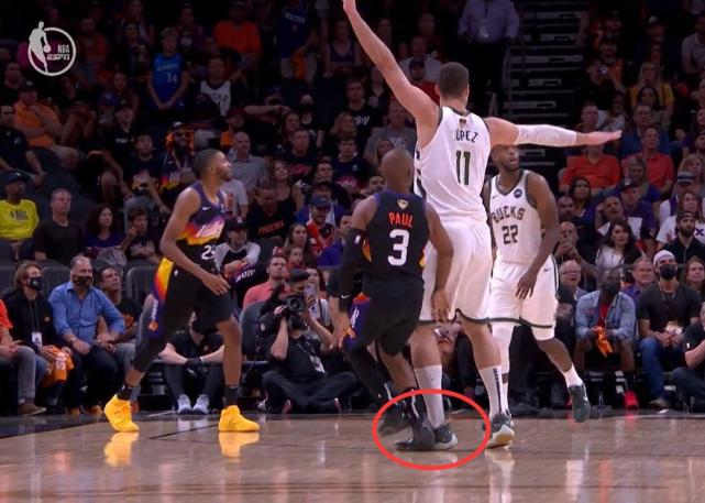 保罗被垫脚后又上场了吗,保罗被垫脚之后