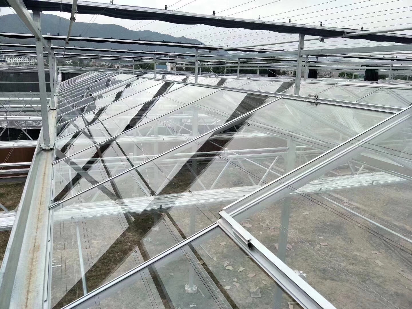 简易连栋温室大棚一亩地多少钱,河北连栋温室大棚一亩地多少钱