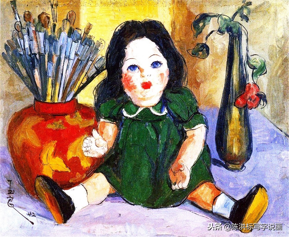 为学画她独立特行,对着镜子自画裸体,如今一幅画卖出2千万天价