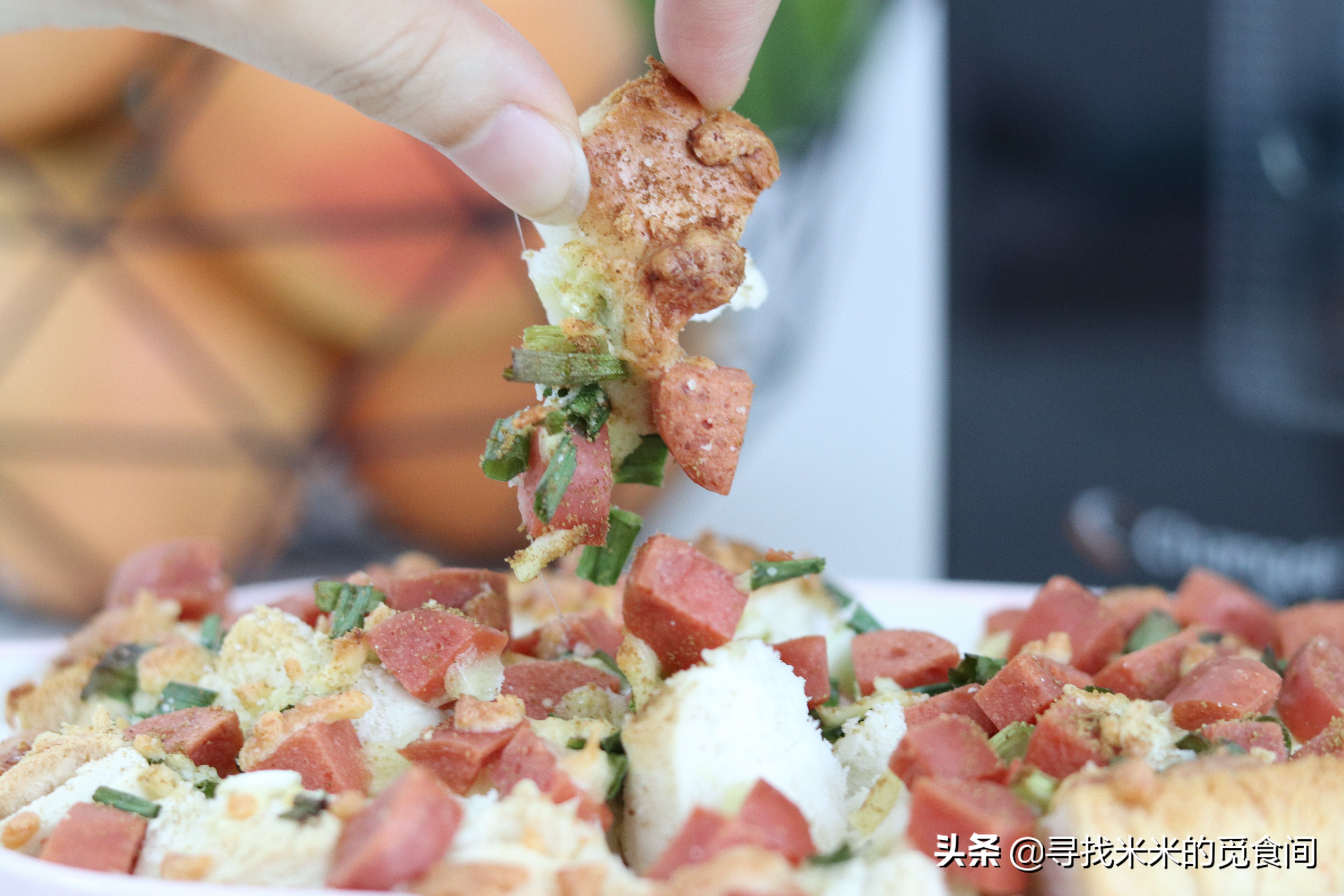 烤馒头怎么做好吃又简单,自制有模有样的奶香烤馒头