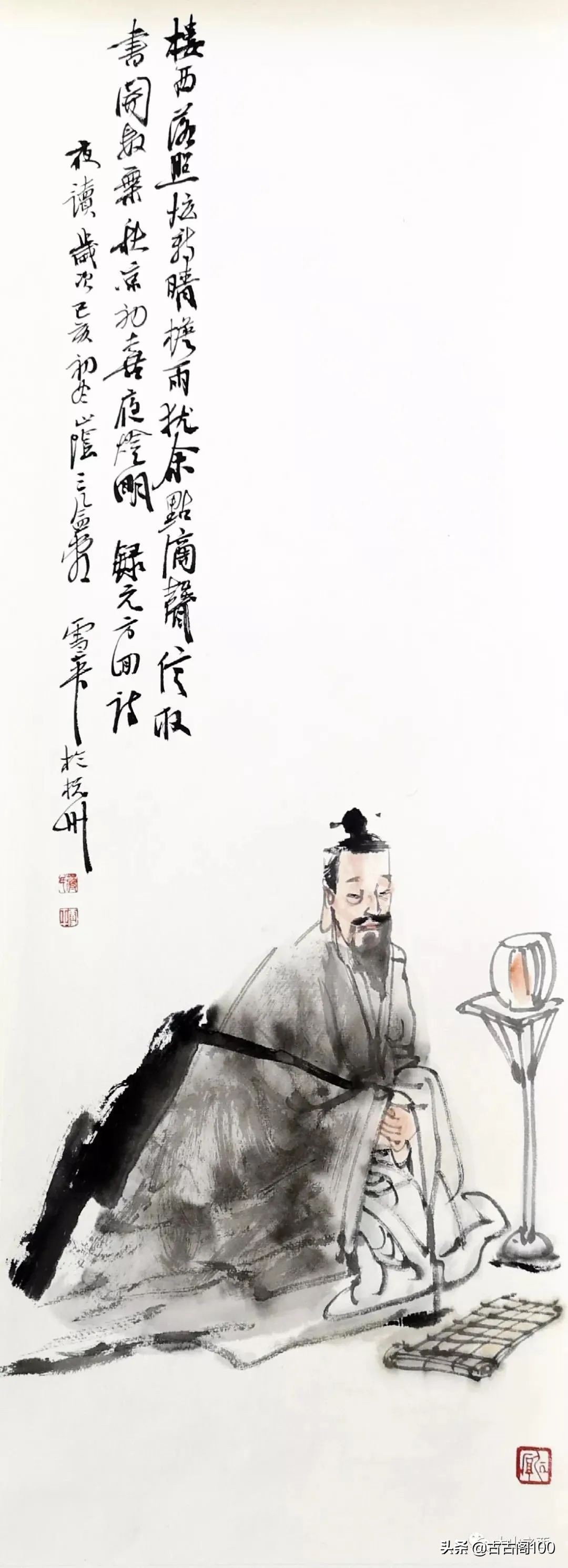 意笔人物高手蒋雪平