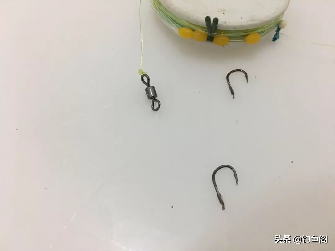 黑坑大鱼子线防缠绕打结法,子线不打结可以钓大物吗