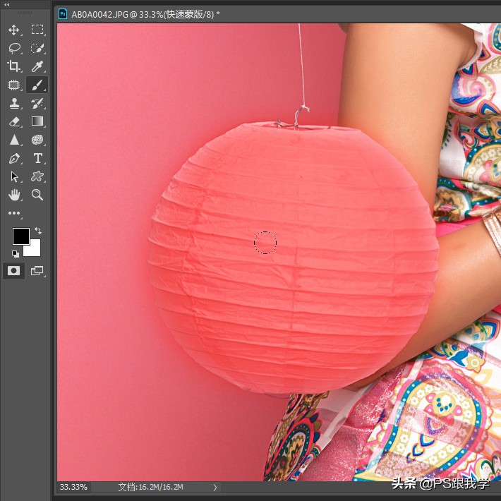 ps退出快速蒙版选区为什么是全选,快速蒙版怎么变成选区不反选
