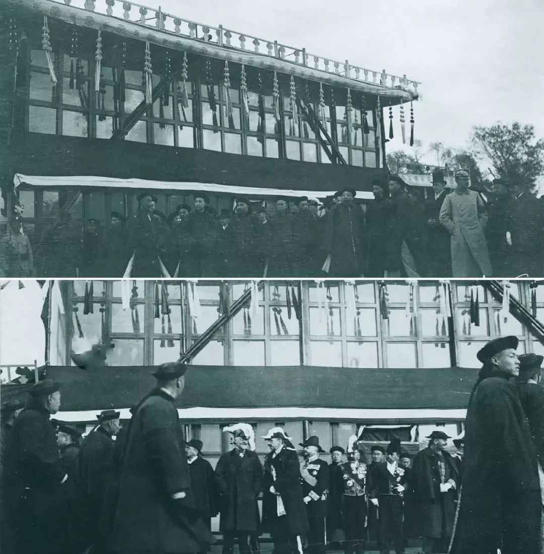 慈禧棺椁老照片,慈禧墓里陪葬品的图