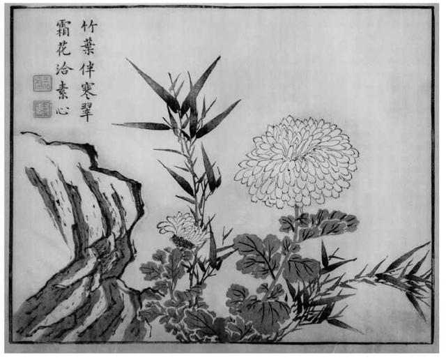 菊花写意画法100幅,简单的写意菊花画法