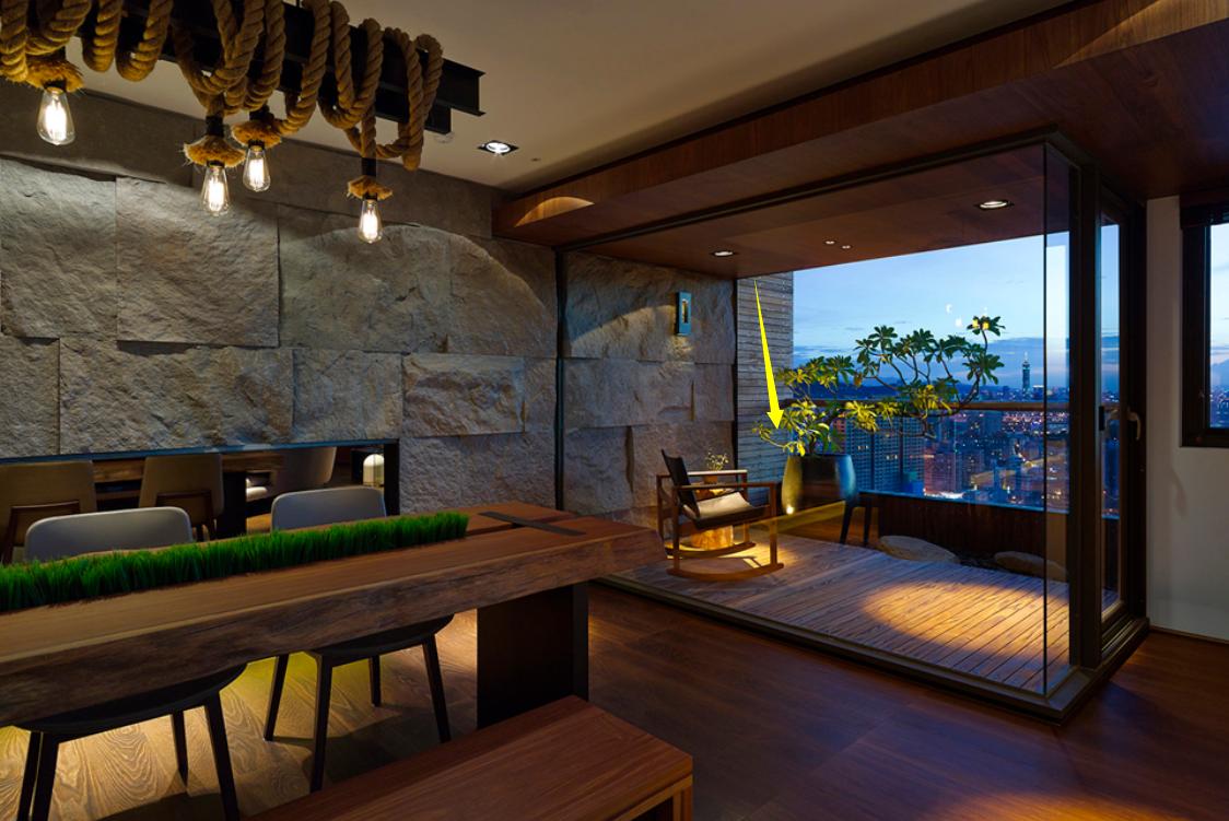 阳台变阳光房合理利用每一处空间,阳台防腐木阳光房