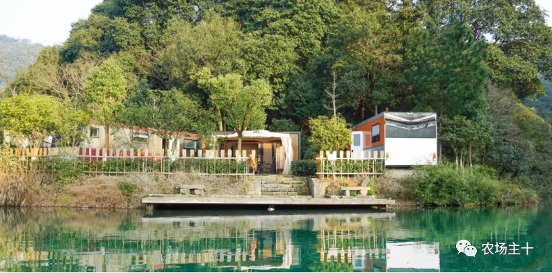 大型农场建造,家庭农场可以放置集装箱做民宿