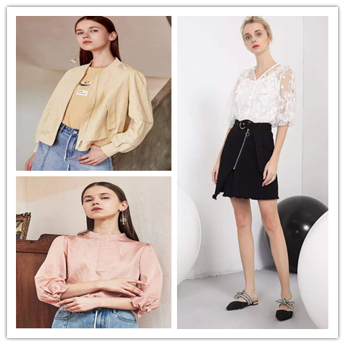 高端女装RUBIN如缤品牌折扣尾货专柜撤柜库存网络直播淘大牌服装