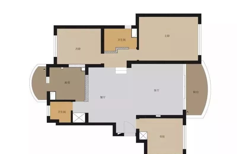 110平27楼意大利高级轻奢风装修,140平横厅法式轻奢装修高级感
