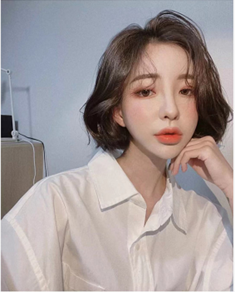 30-40岁流行短发圆脸初恋头,初恋头短发适合什么脸型