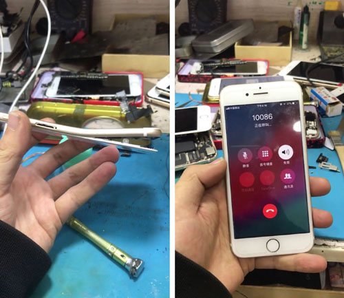 苹果6s开机显示一下白苹果就黑屏,苹果6s开不开机一直显示苹果标志