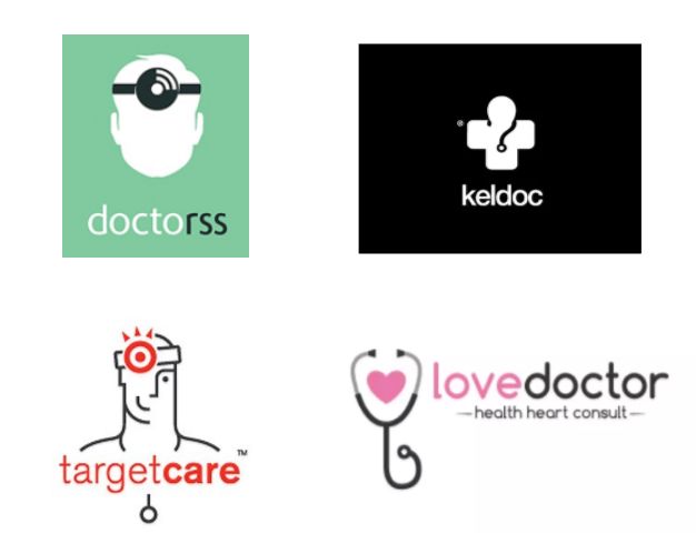 医疗商标logo设计,医疗养老护理公司logo