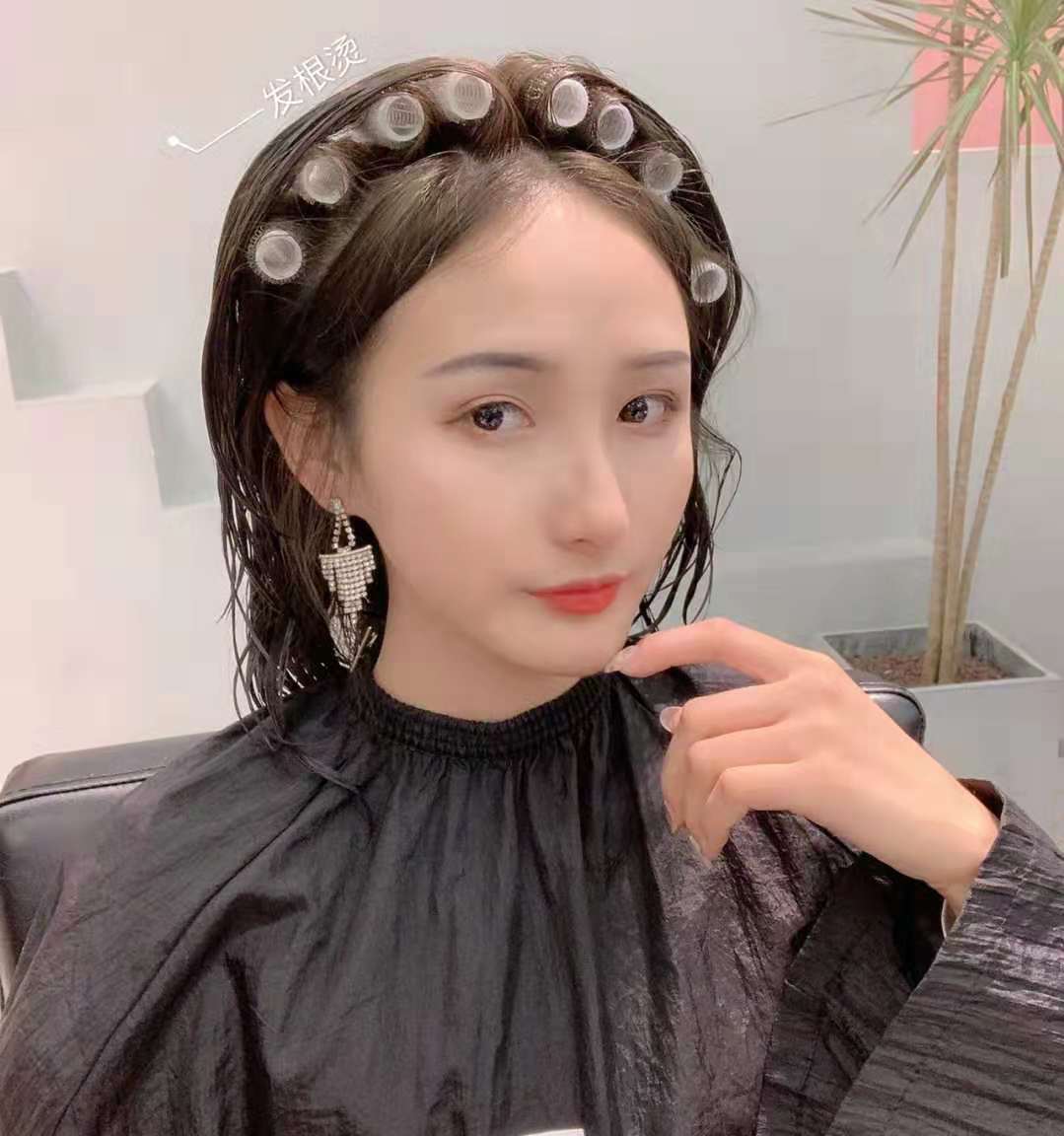 头发少细软塌贴头皮烫发,头发稀少细软适合什么发型烫发