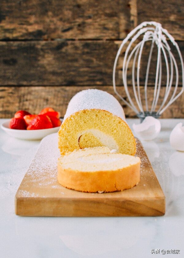 排队瑞士卷,自制瑞士卷最简单的方法