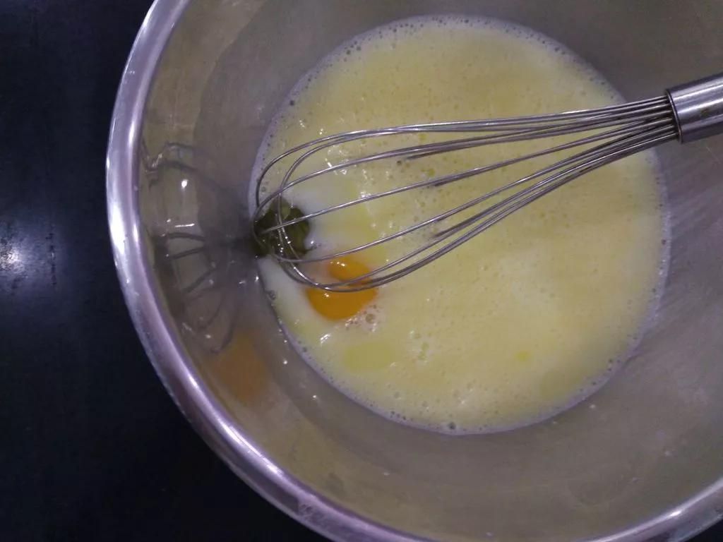 欧米奇学做西点,芒果班戟平底锅怎么做