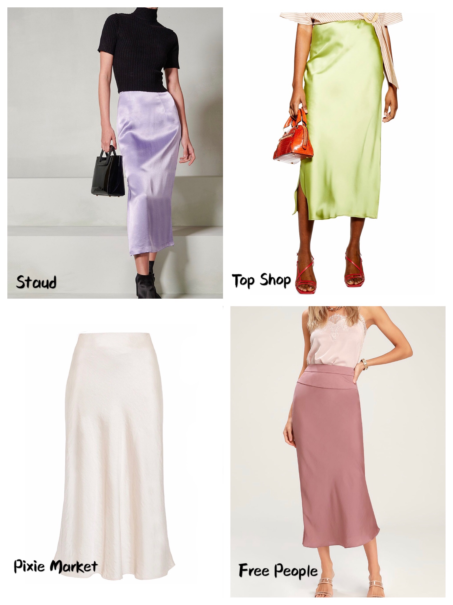 今年夏天半裙怎么穿又时髦又显瘦,夏季新款百搭半裙