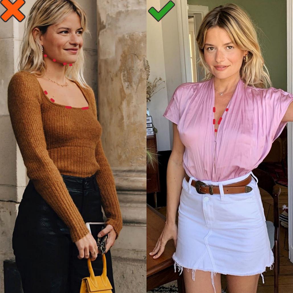 方形脸真的不适合黑长直吗,方形脸不好看吗