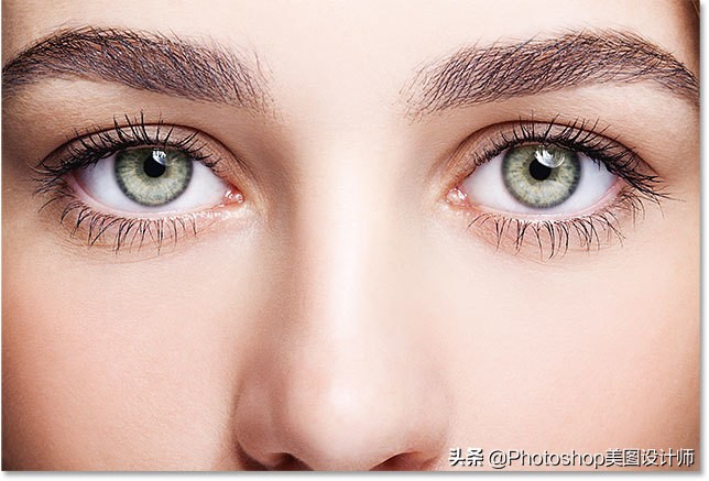 ps怎么制作美瞳花纹,ps如何改美瞳颜色