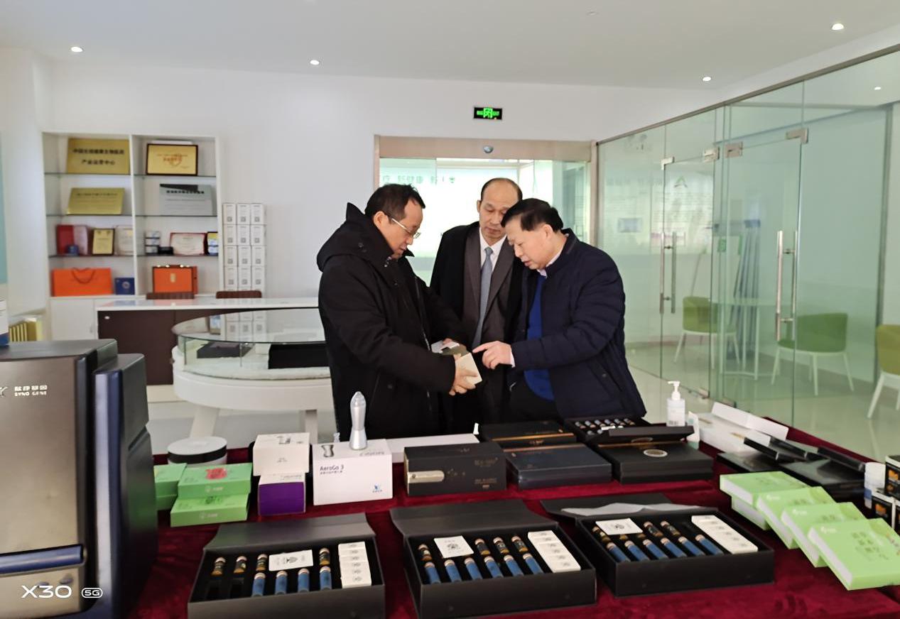 中慈集团考察江苏安泰生物集团开展项目合作交流取得圆满成功