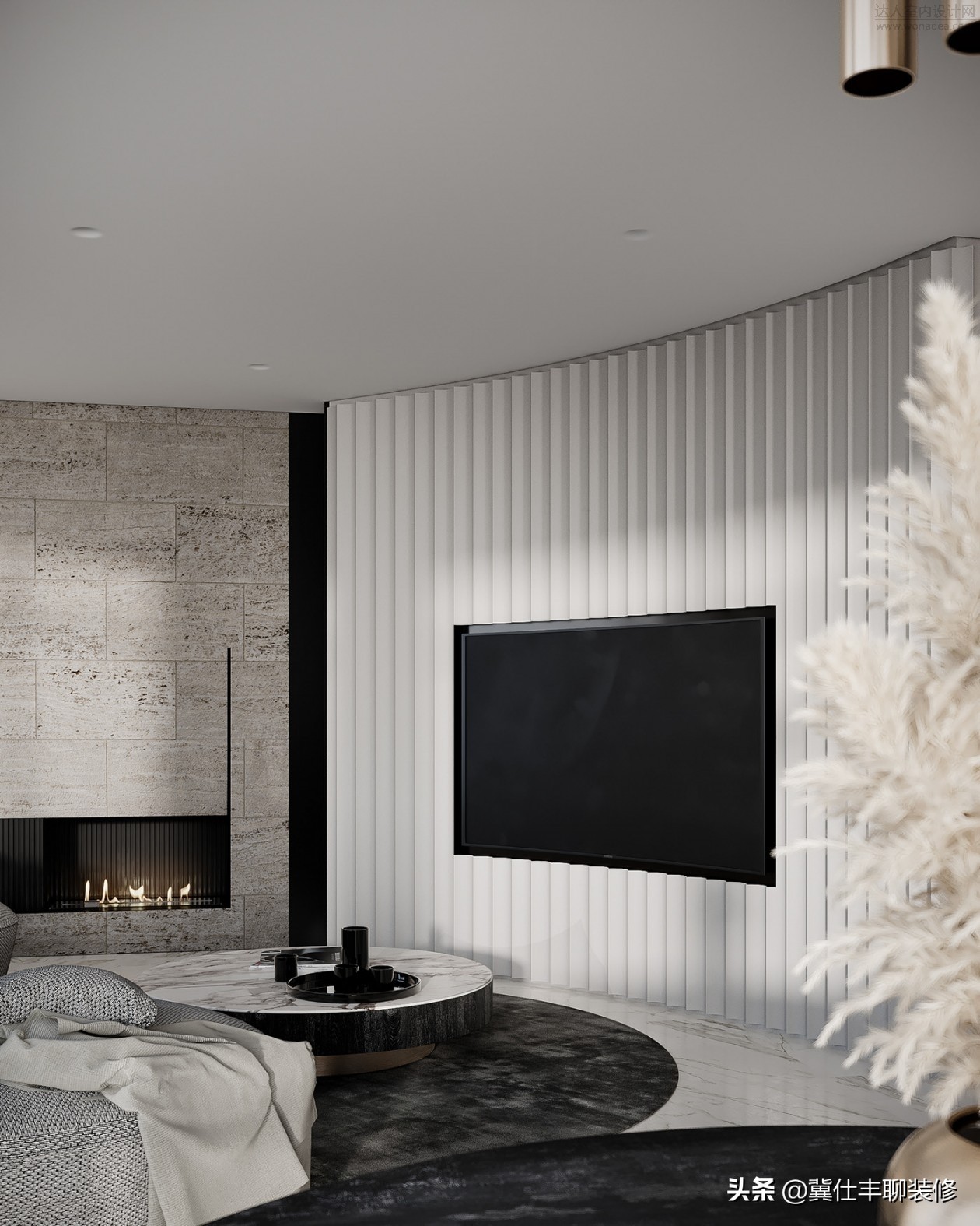 室内波浪板,波浪板效果