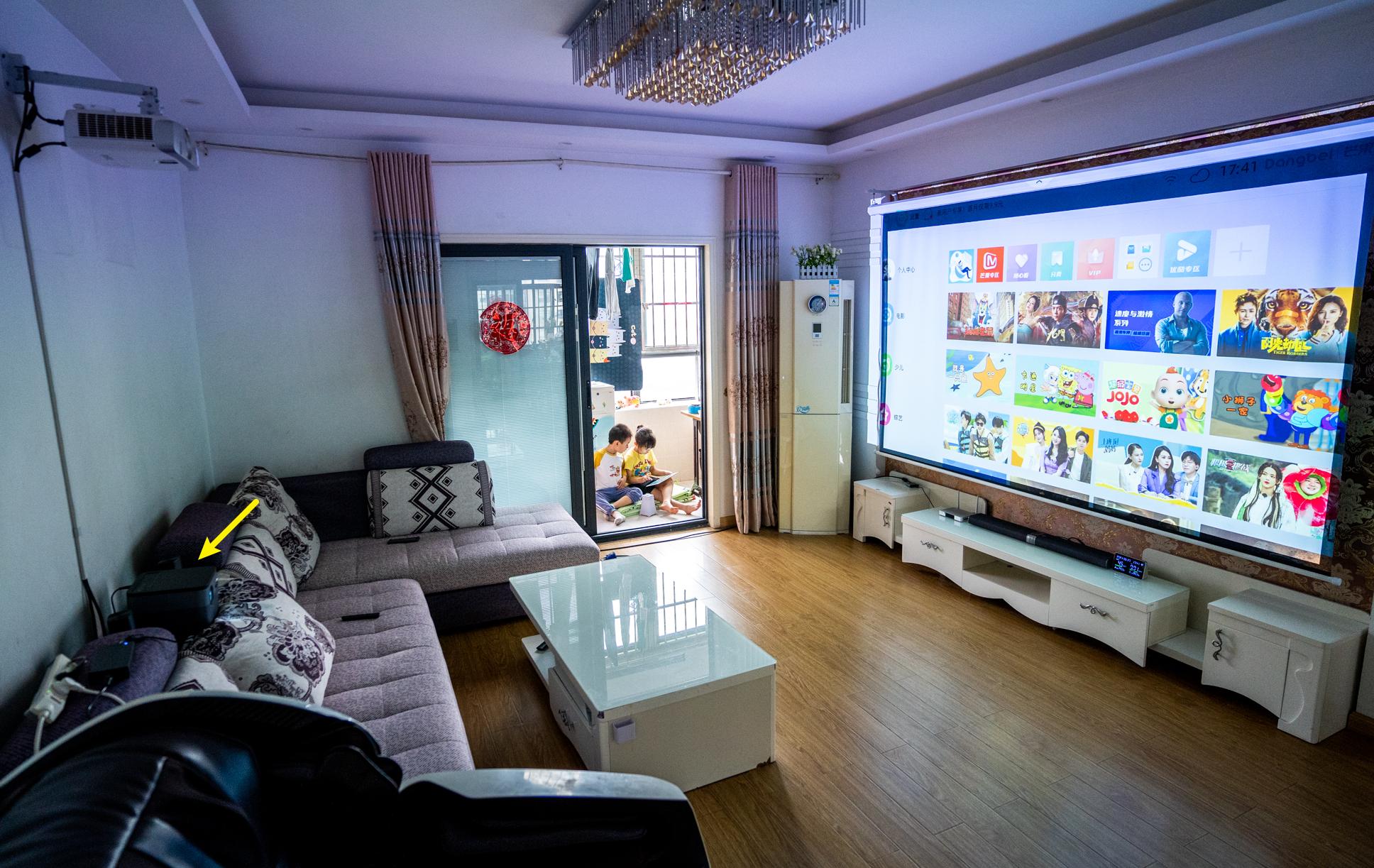 当贝投影仪f3真实测评,当贝f3投影仪真实效果