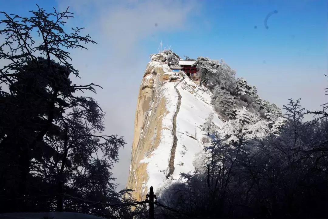 冬天的华山,华山的风景就是这么美