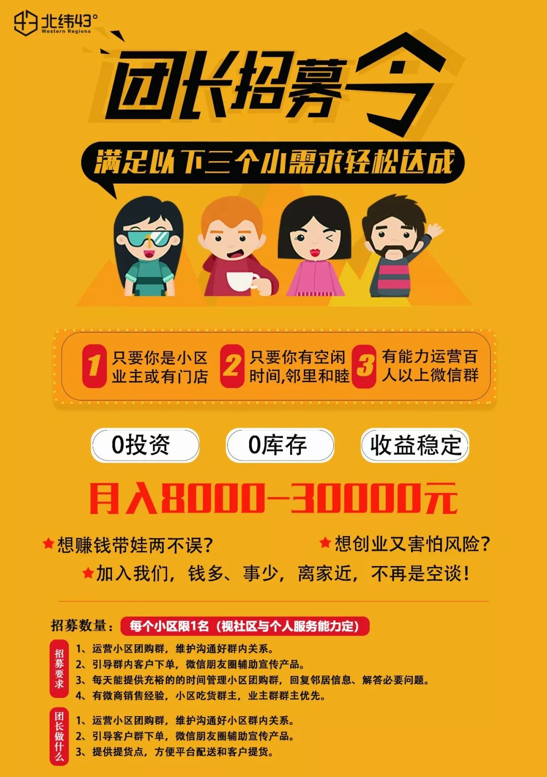 潍坊社区团购团长招募,南京社区团购团长招募