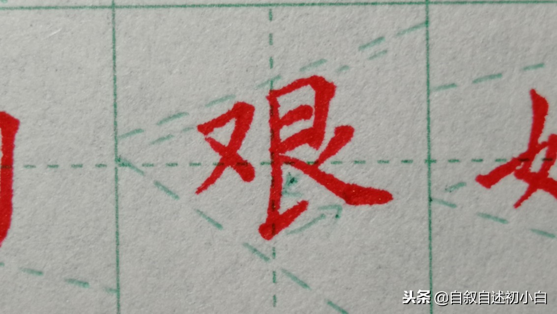 练字零基础入门很受用，部分字体结构的识别和举例！