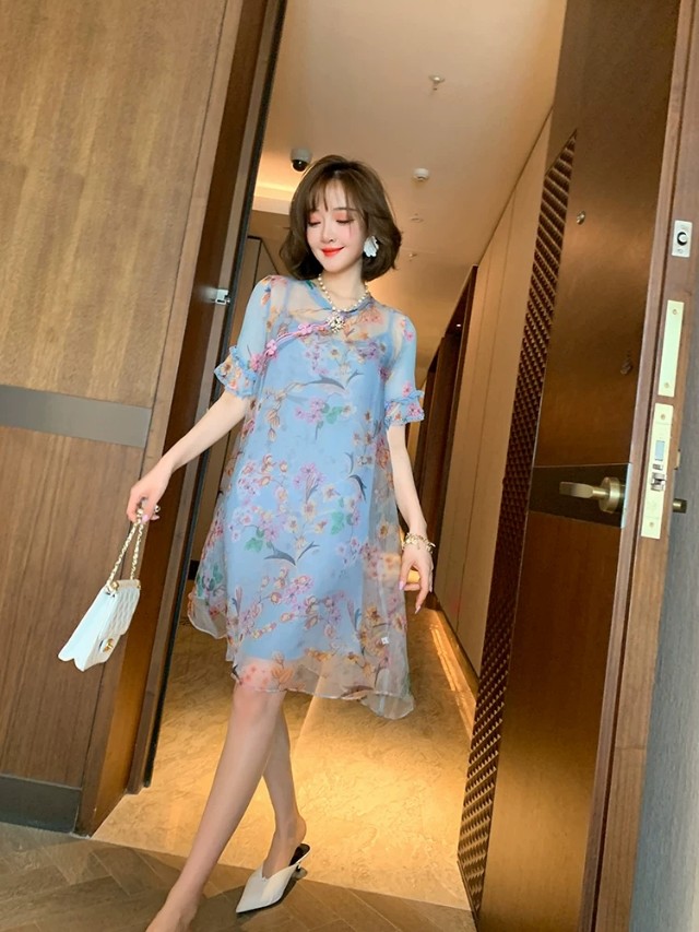 夏季裙装穿搭图集,清爽又时尚靓丽的裙装搭配