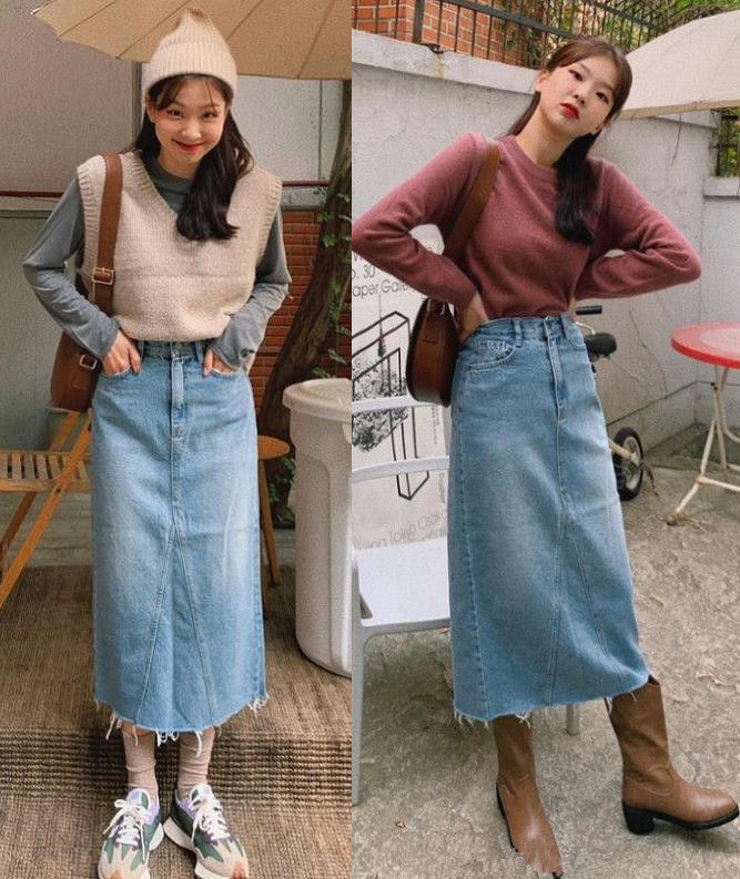 韩国超会穿搭的小姐姐,韩国小姐姐最ins每日穿搭